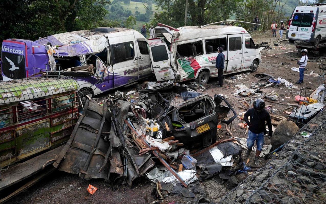 Kolumbiyada terror aktı - 20 nəfər öldü, 3 günlük matəm elan edildi