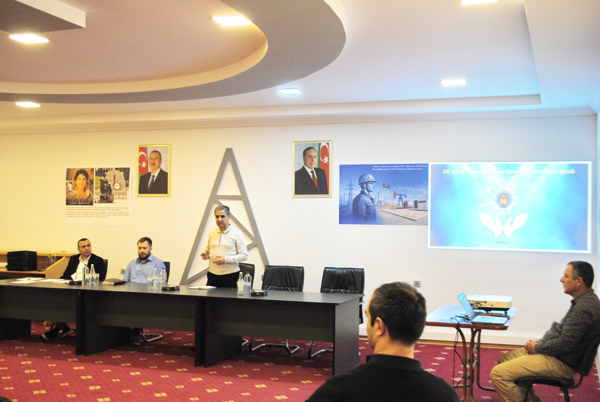 “Shirvan Operating Company Ltd” Şirkətinin Azərbaycan Respublikasındakı Filialında 28 aprel – Ümumdünya Əməyin Mühafizəsi Günü münasibətilə tədbir keçirilib.