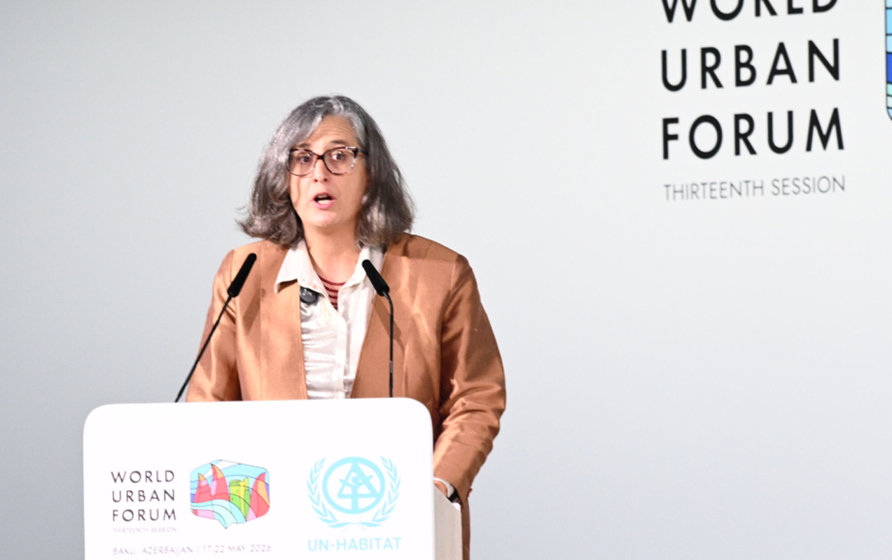 “1 milyarddan çox insan gecəqondularda yaşayır” - Anaklaudia Rossbax