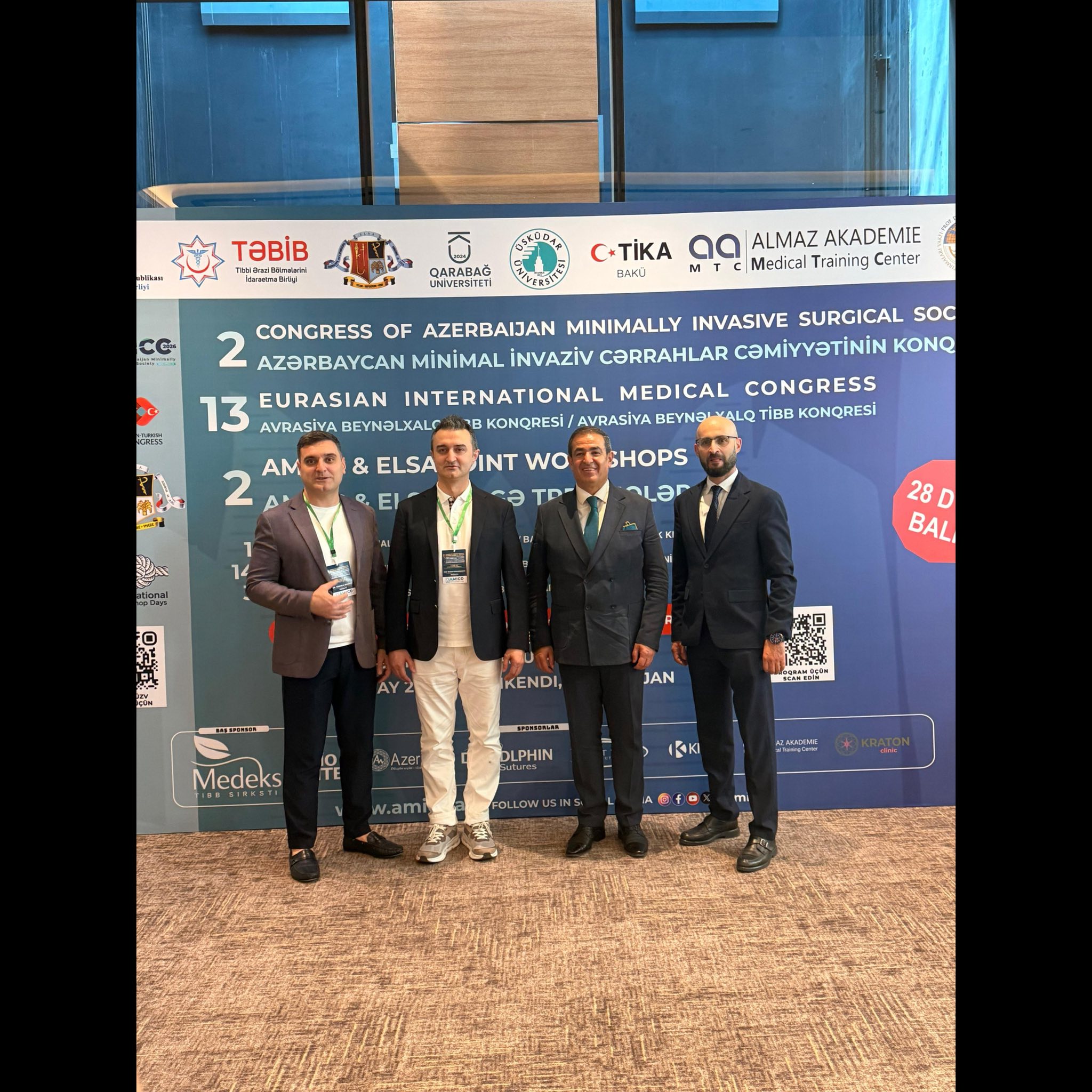 Tibb üzrə fəlsəfə doktoru Dilqəm Məhərrəmov beynəlxalq tibb konqresində məruzə ilə çıxış edib