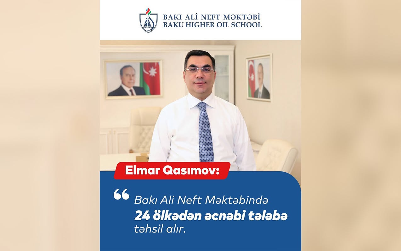 “BANM-də hazırda 24 ölkədən əcnəbi tələbə təhsil alır” - Elmar Qasımov