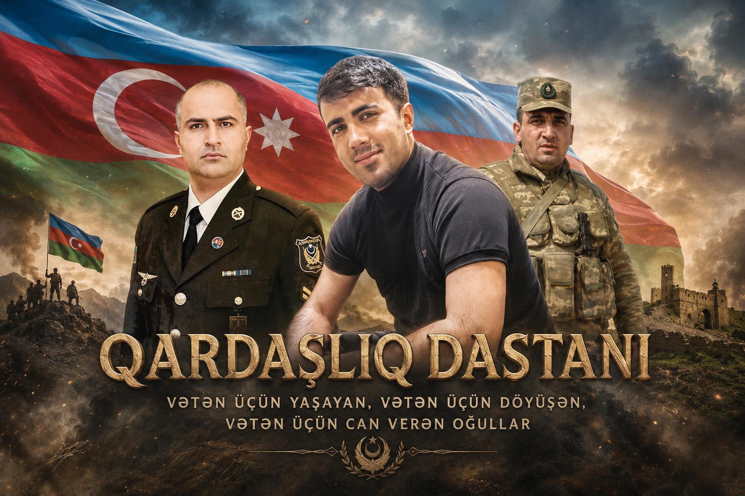 “Bu dünya bir igid gördü” sənədli povestindən səhifələr...