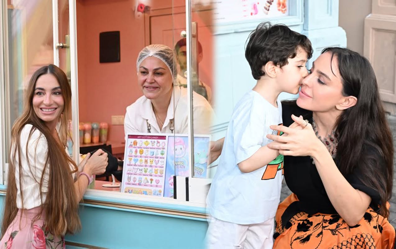 Prezidentin qızları bulvarda festivalda
