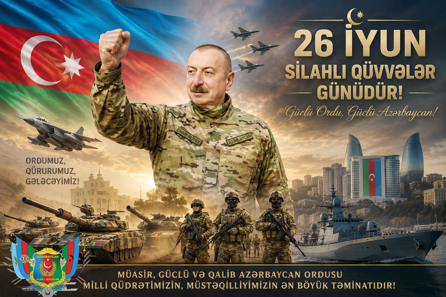 Shirvan Operating Company Ltd” Şirkətinin Azərbaycan Respublikasındakı Filialı Həmkarlar İttifaqı Komitəsinin sədri Taleh Məmmədov: “26 iyun-hərbi rəşadət, şərəf və igidlik bayramıdır”