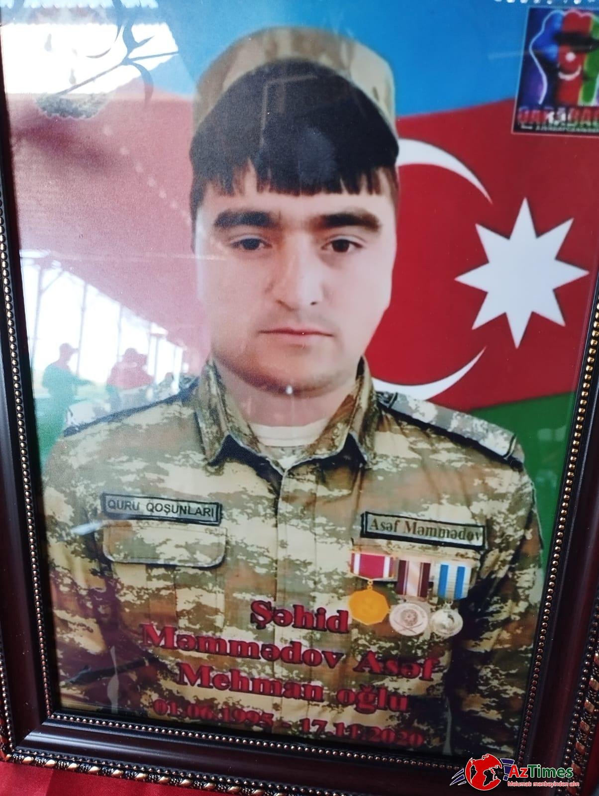 Şəhid Asəf Məmmədovun doğum günü ehtiramla qeyd edildi