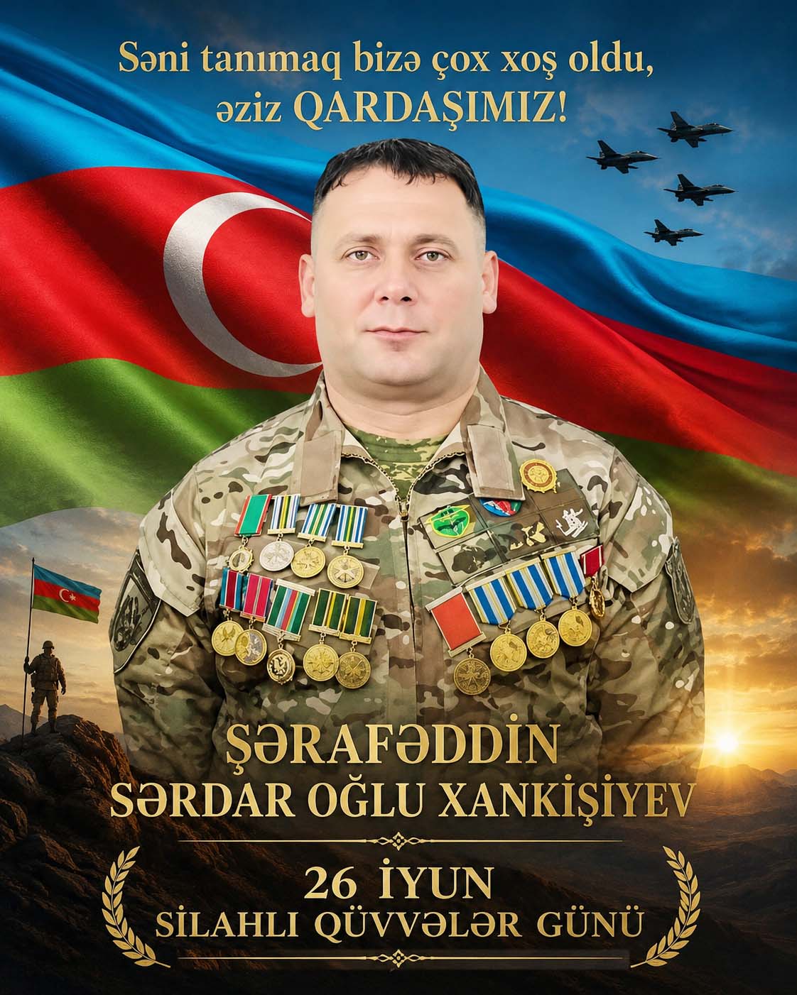 Səni tanımaq bizə çox xoş oldu, əziz QARDAŞIMIZ!