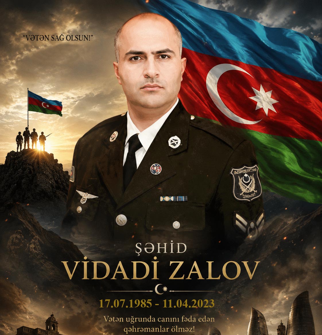 Düşmən gülləsinə sinəsini sipər edən qəhrəman – Vidadi Nizami oğlu Zalovun igidlik salnaməsi