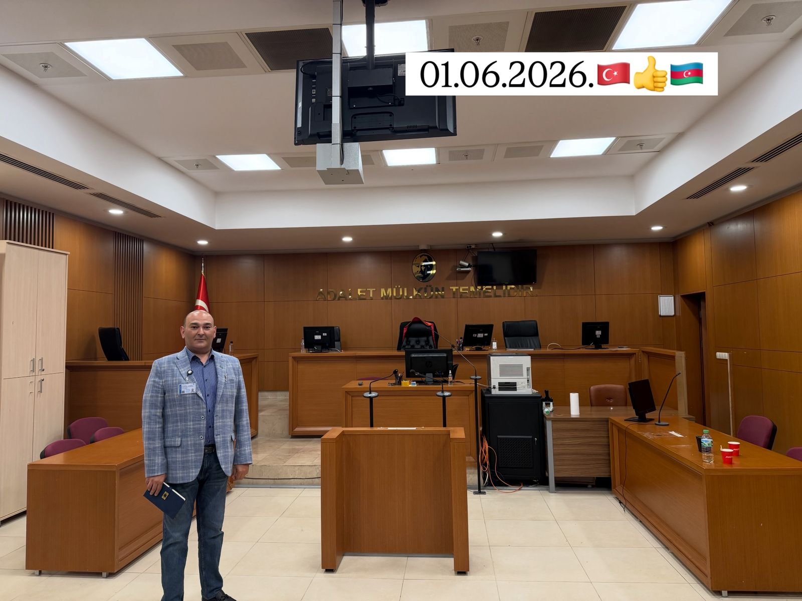 Beynəlxalq Hüquq Müdafiəçisi İsmayıl Zalovdan Türkiyə İstanbul Ədalət Sarayında xüsusi müsahibə