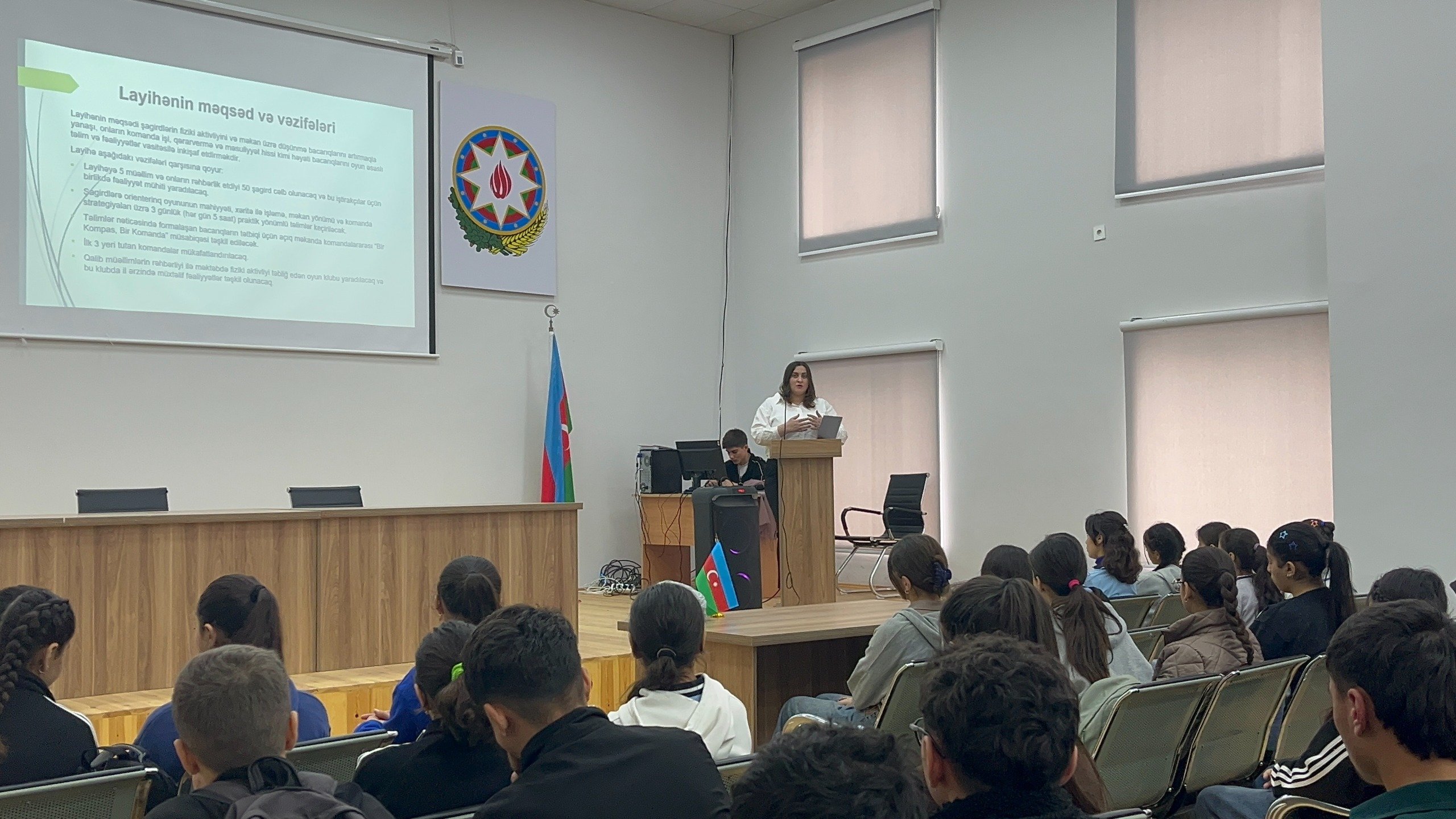 Məktəblilərin fiziki və strateji bacarıqlarını inkişaf etdirən layihə həyata keçirilib.