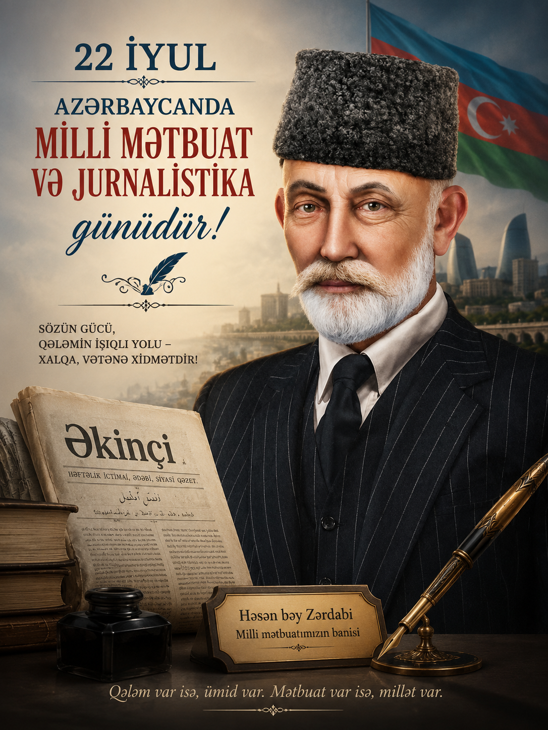 Taleh Məmmədov: Milli sözün qüdrəti və cəmiyyət qarşısında məsuliyyət