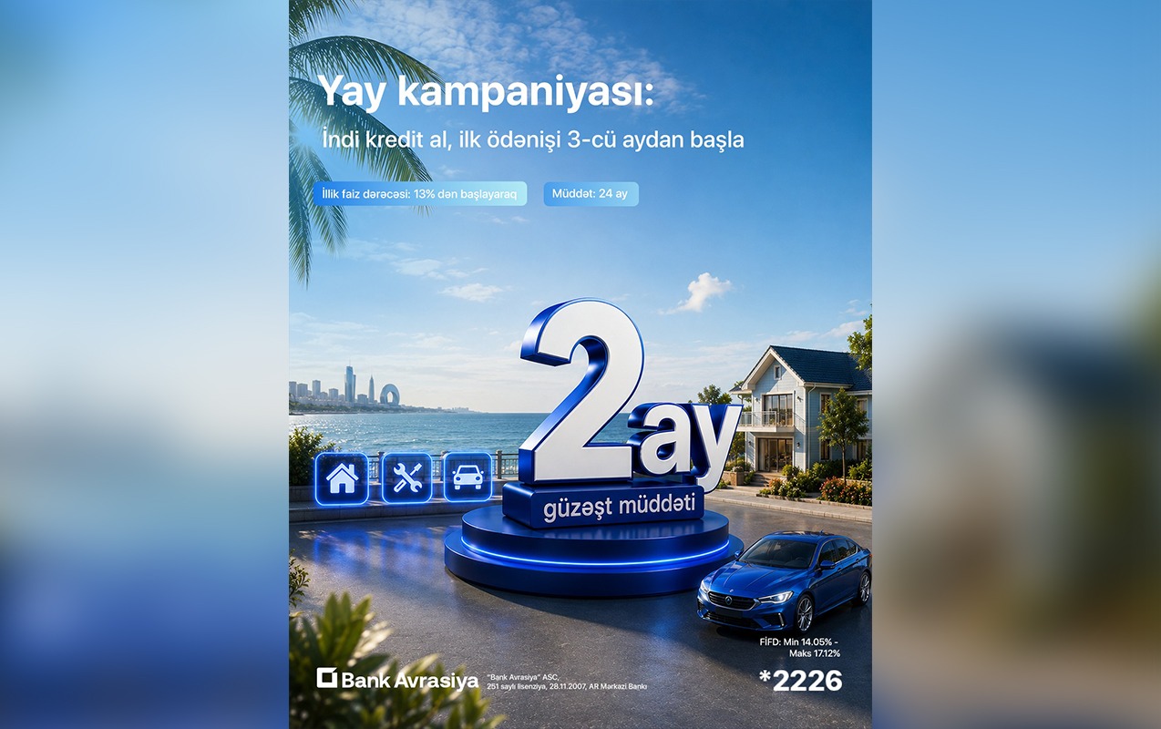 “Bank Avrasiya” yay kampaniyasına start verdi