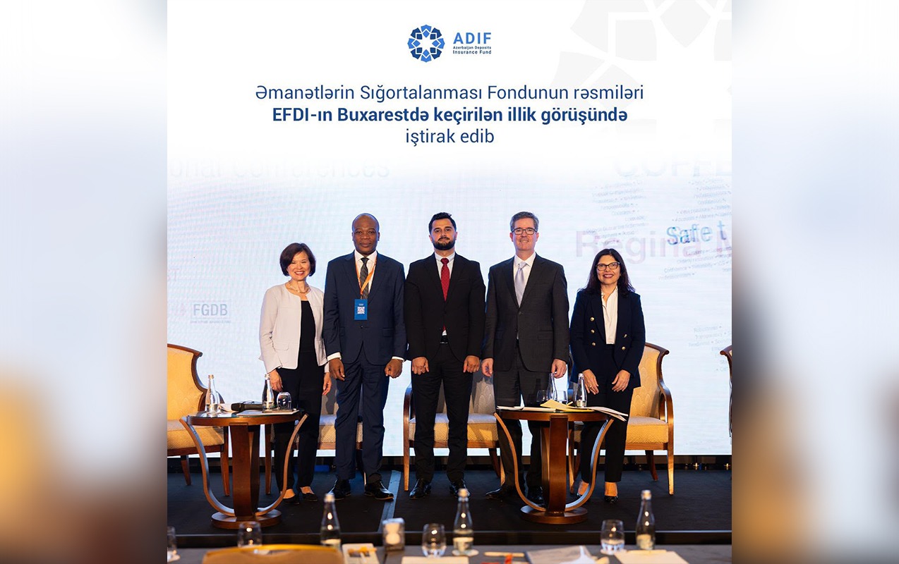 Əmanətlərin Sığortalanması Fondunun rəsmiləri EFDI-ın illik görüşündə iştirak edib