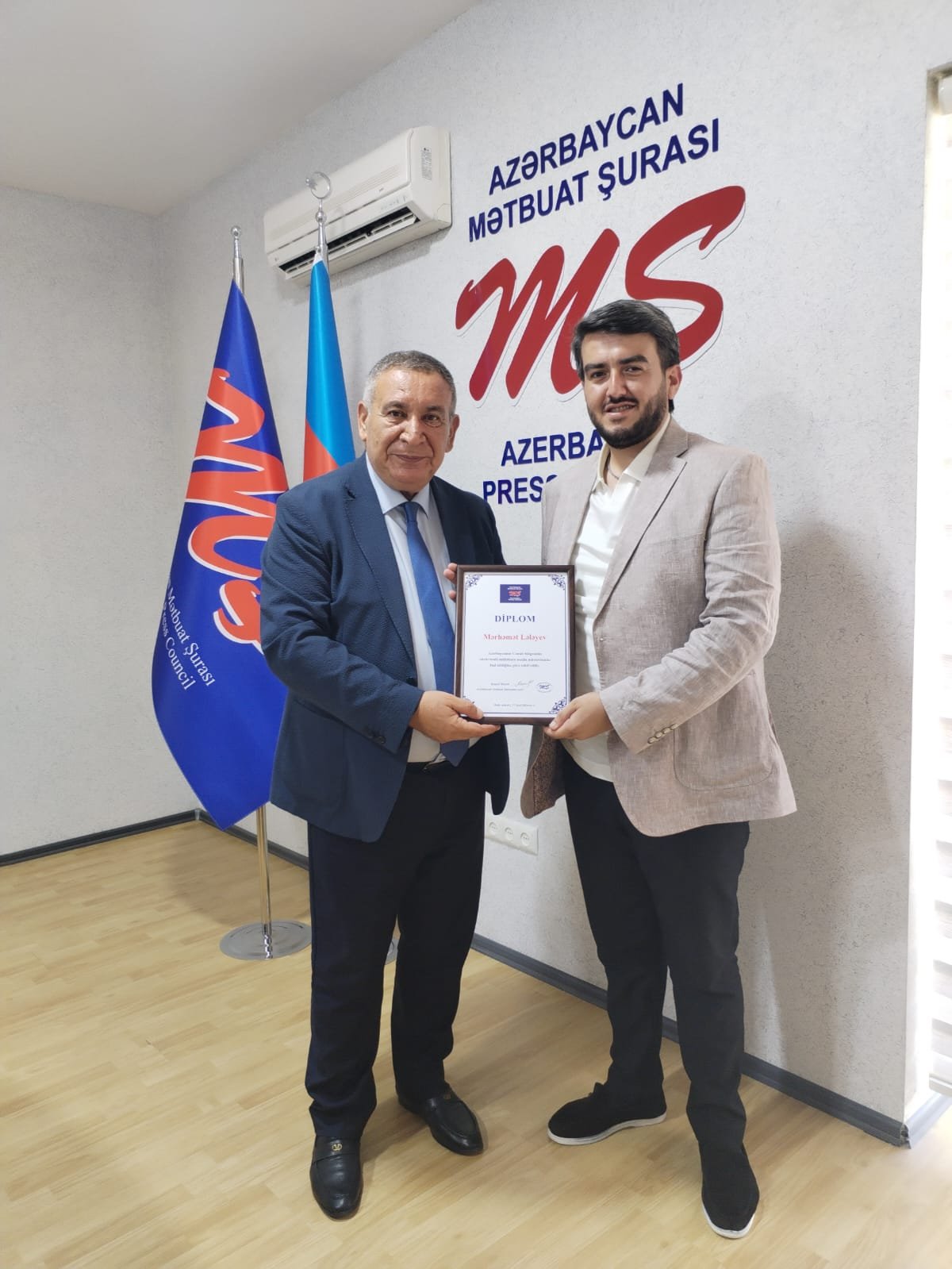 Cənubunsəsi xəbər portalının təsisçisi və baş redaktoru Mərhəmət Lələyev təltif edildi