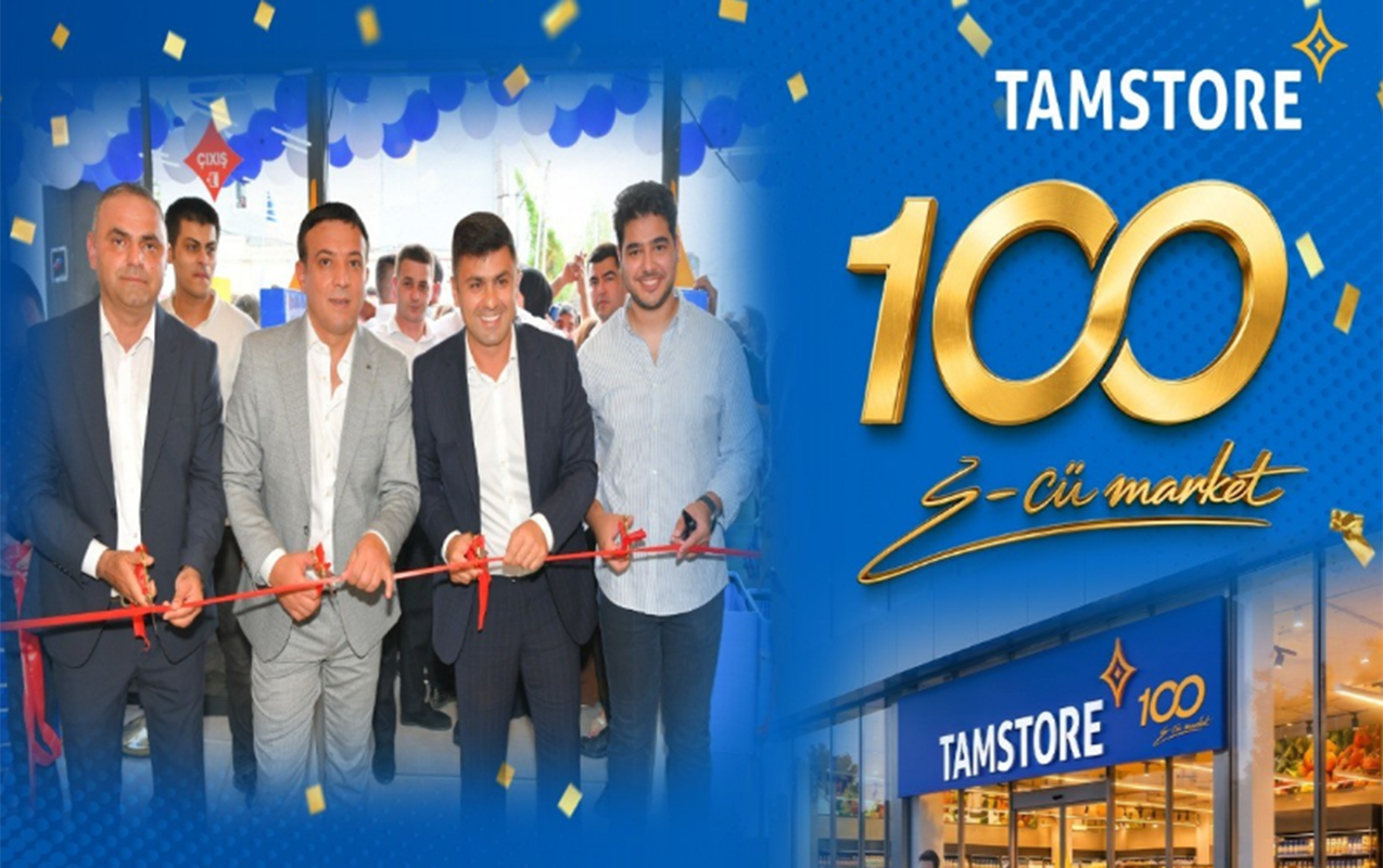 “Tamstore” 100-cü mağazasını açaraq üçillik hədəfinə vaxtından əvvəl nail oldu