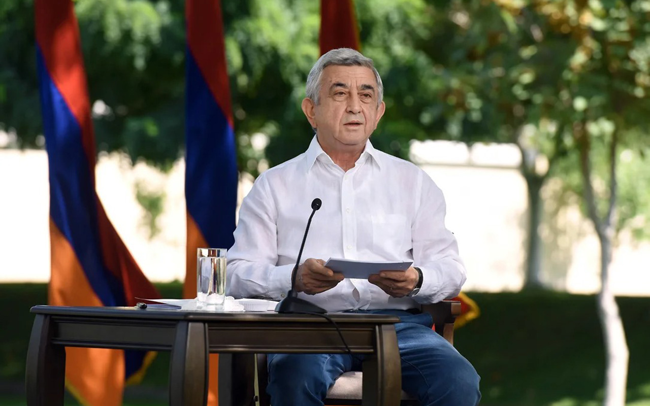 Sarkisyanın ölkədən çıxışına qadağa qoyuldu