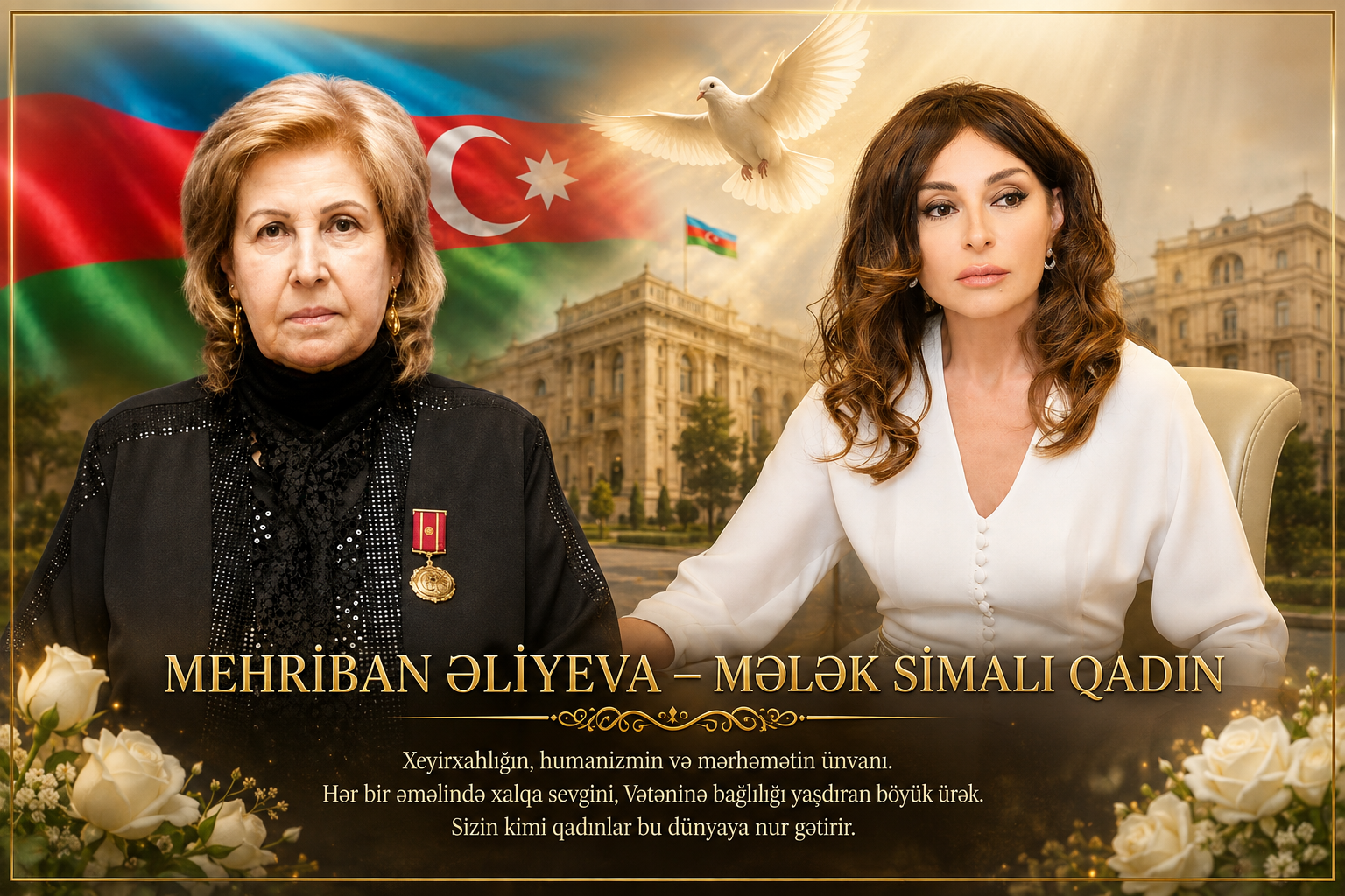 Xeyriyyəçi, Vətənpərvər xanım Zərniyar Kərimova: “Mehriban Əliyeva – mələk simalı qadın”