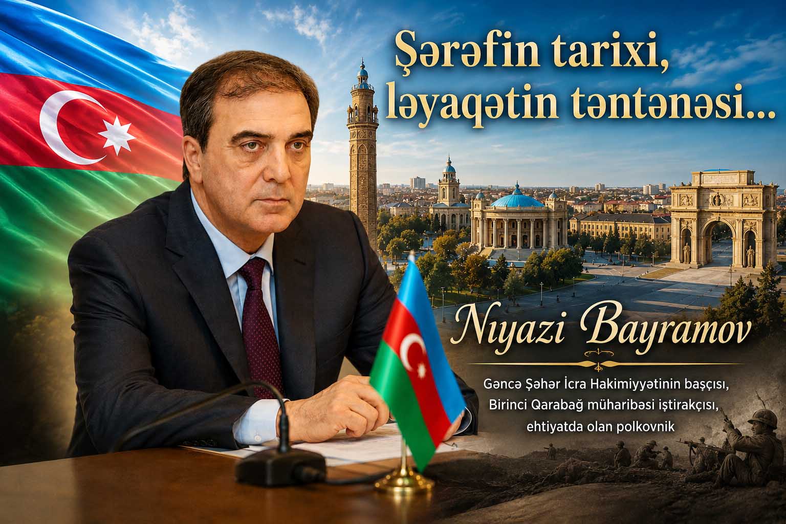 Şərəfin tarixi, ləyaqətin təntənəsi...