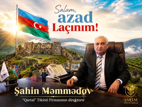 Salam, azad Laçınım!