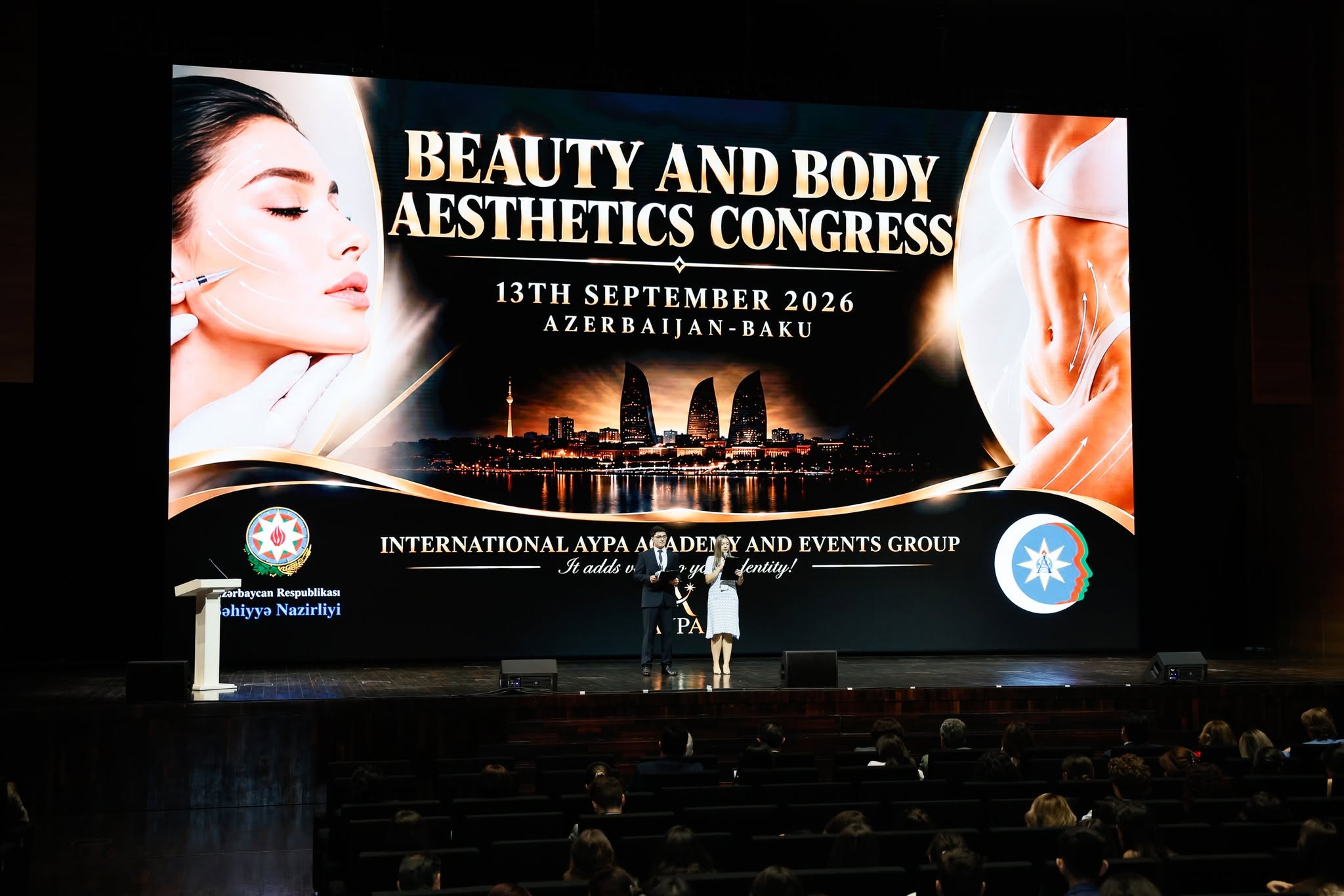 Azərbaycan Ağız və Üz-Çənə Cərrahları Cəmiyyəti və AYPA International Academy and Events Group-un birgə təşkilatçılığı ilə Beynəlxalq Gözəllik və Estetika Konqresi keçirilib