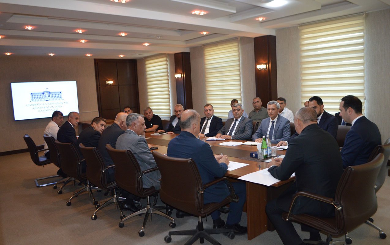 Ağdaşda kənd təsərrüfatı ilə bağlı tədbir keçirildi - Fotolar