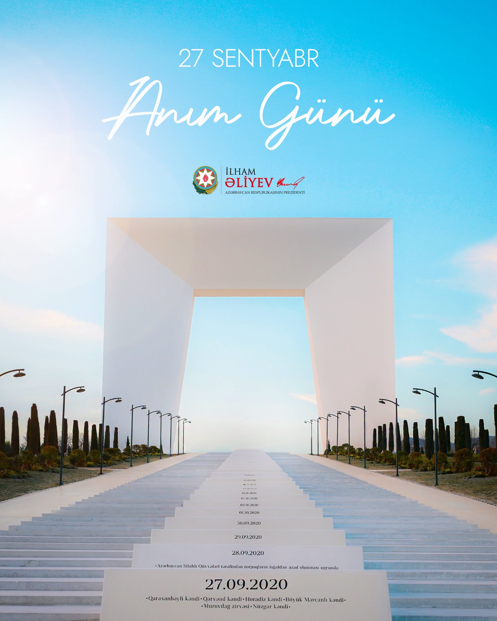 Məlahət İbrahimqızı: 27 Sentyabr – Anım Günü: Vətən qarşısında əbədi ehtiram