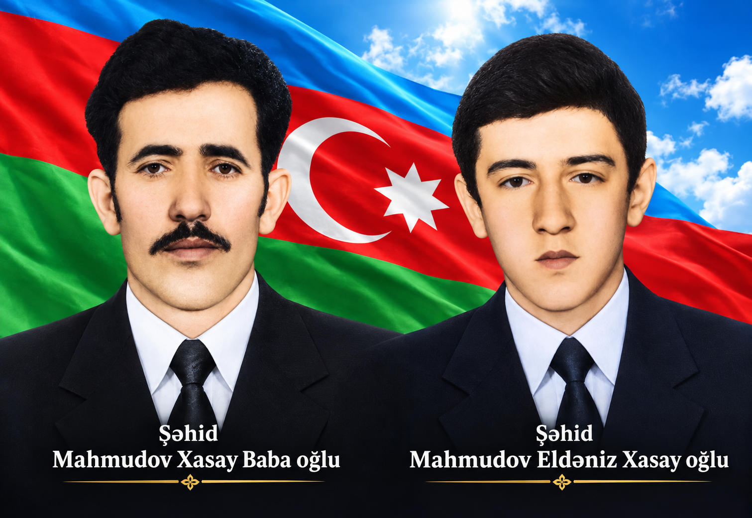 Ata və oğulun əbədi xatirəsi...