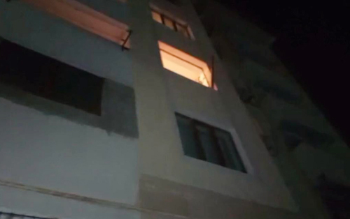 Şəfəq qəsəbəsində yaşayış binasında partlayış oldu