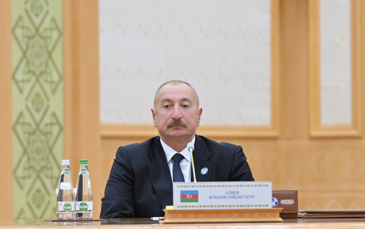 Prezident MDB Dövlət Başçıları Şurasının məhdud tərkibdə iclasında - Fotolar