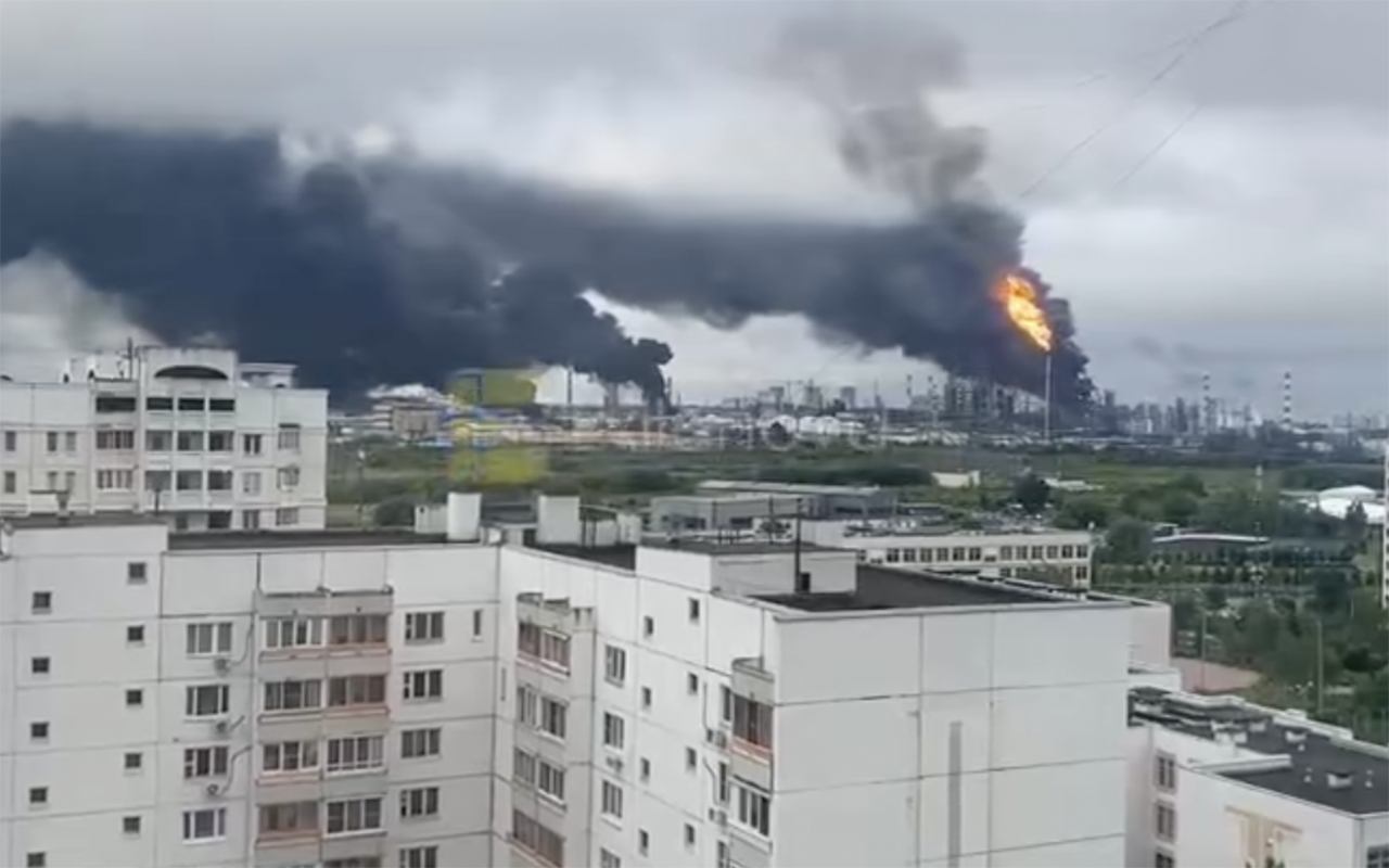 Moskvaya bu ilin ən böyük dron hücumlarından biri olub