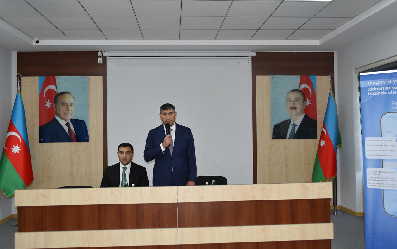 Yasamal RİH başçısı sakinlərlə görüşdü