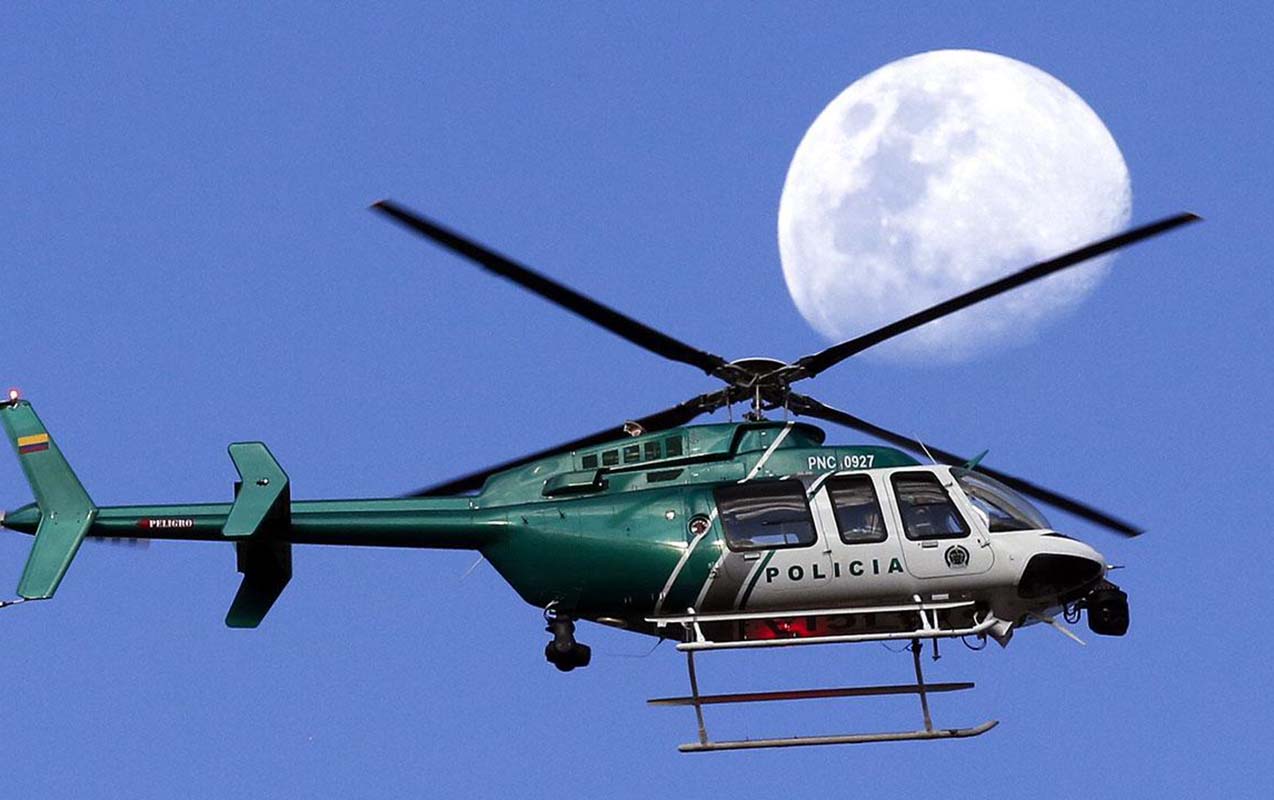 Kolumbiyada hərbi helikopter qəzaya uğradı - 19 yaralı