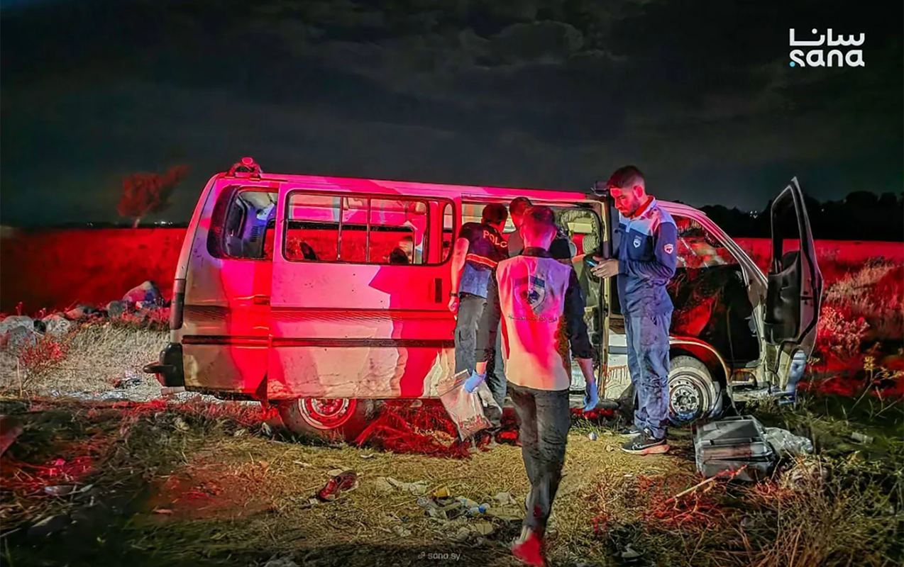 Suriyada avtobusa silahlı hücum - 7 nəfər öldü