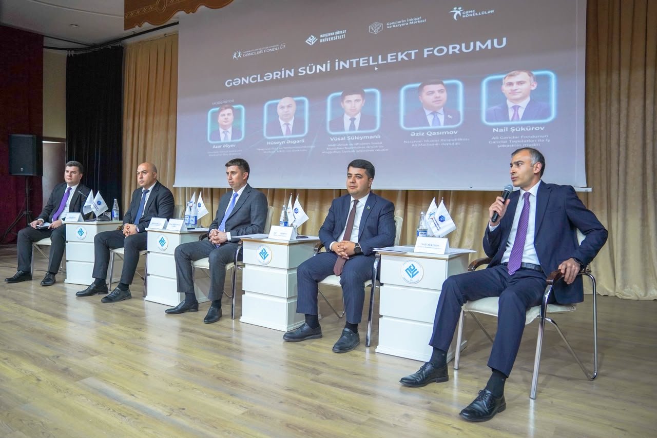 Naxçıvanda Gənclərin Süni İntellekt Forumu keçirilib